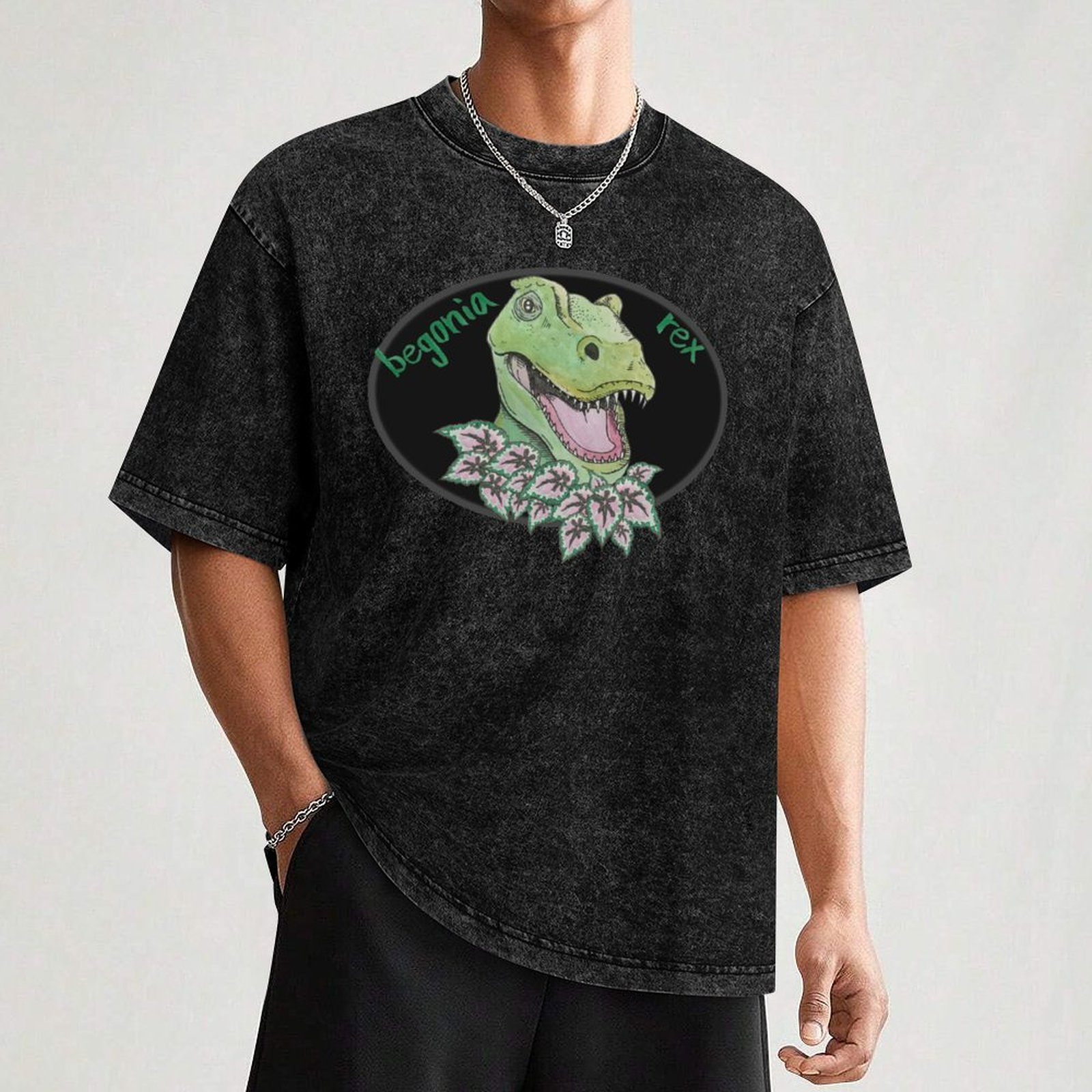 T rex begonia T-Shirt Water Re – Begonia Rex recenzja i cena