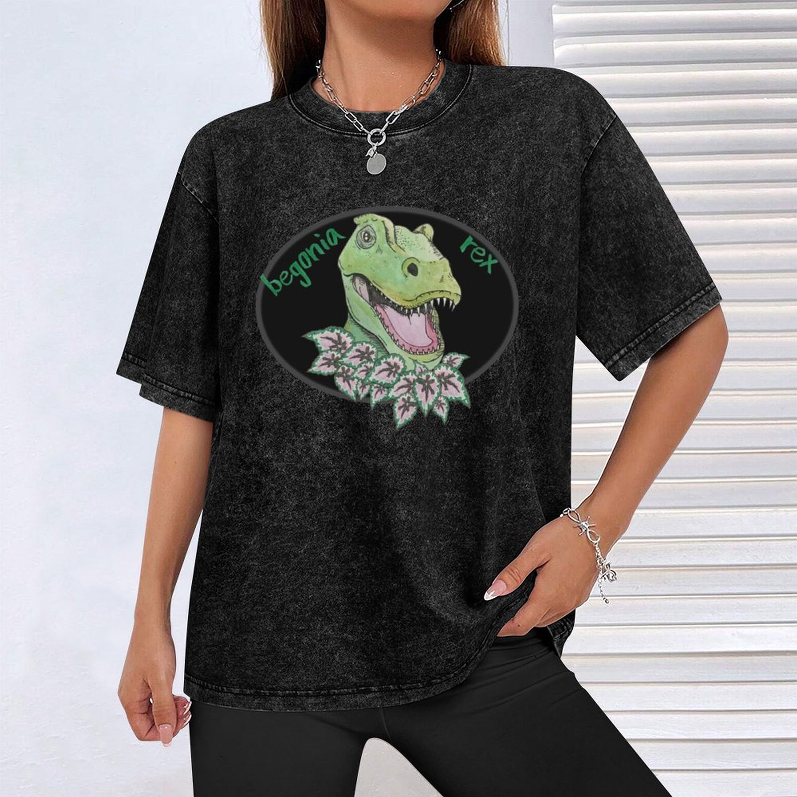 T rex begonia T-Shirt Water Re – Begonia Rex recenzja i cena