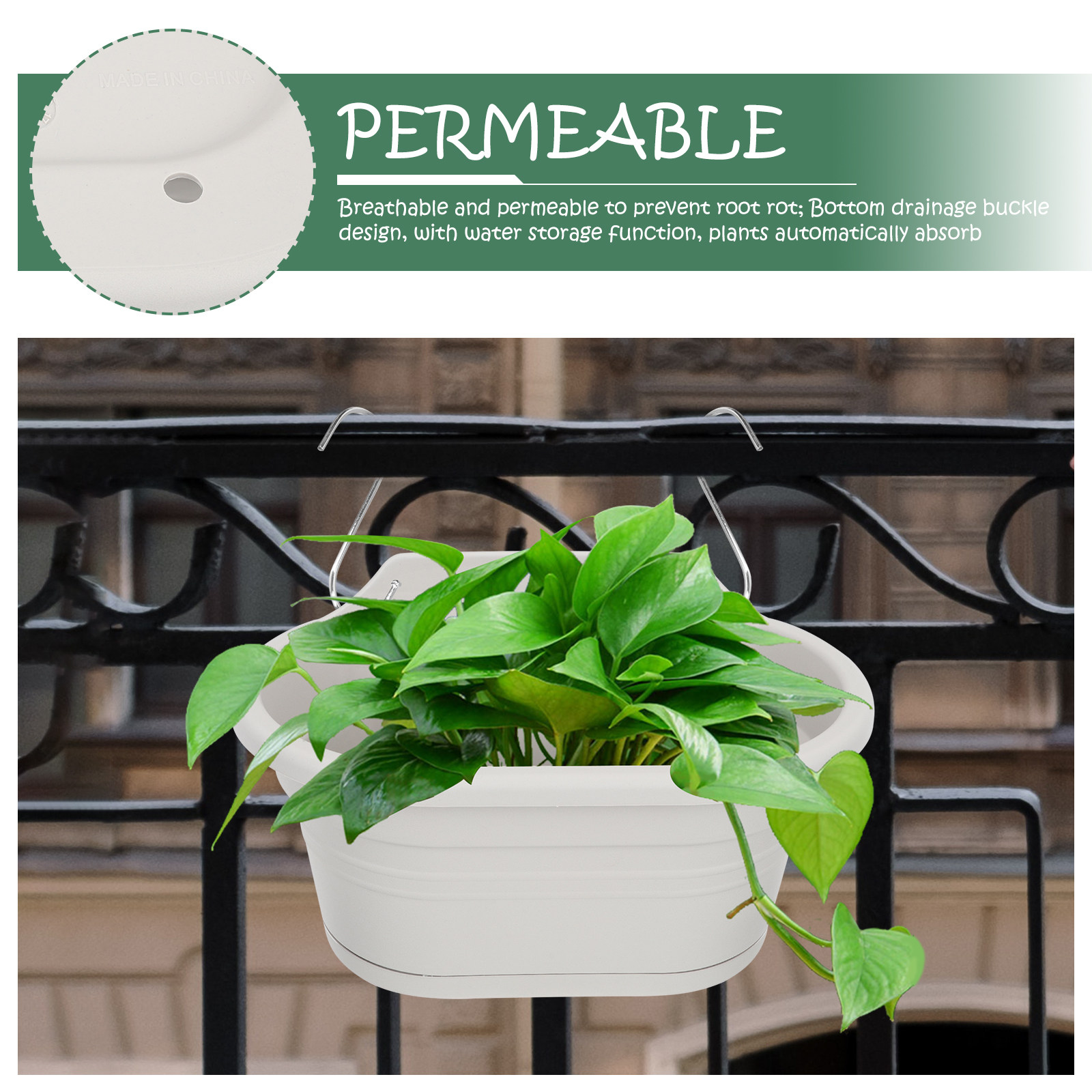 1Set Wall Hanging Flower Pot S – Spider Plant Hanging recenzja i cena
