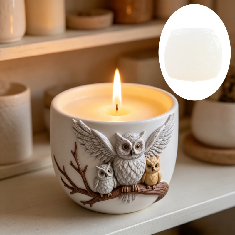 The owl standing on the branch – Echeveria Succulent recenzja i cena