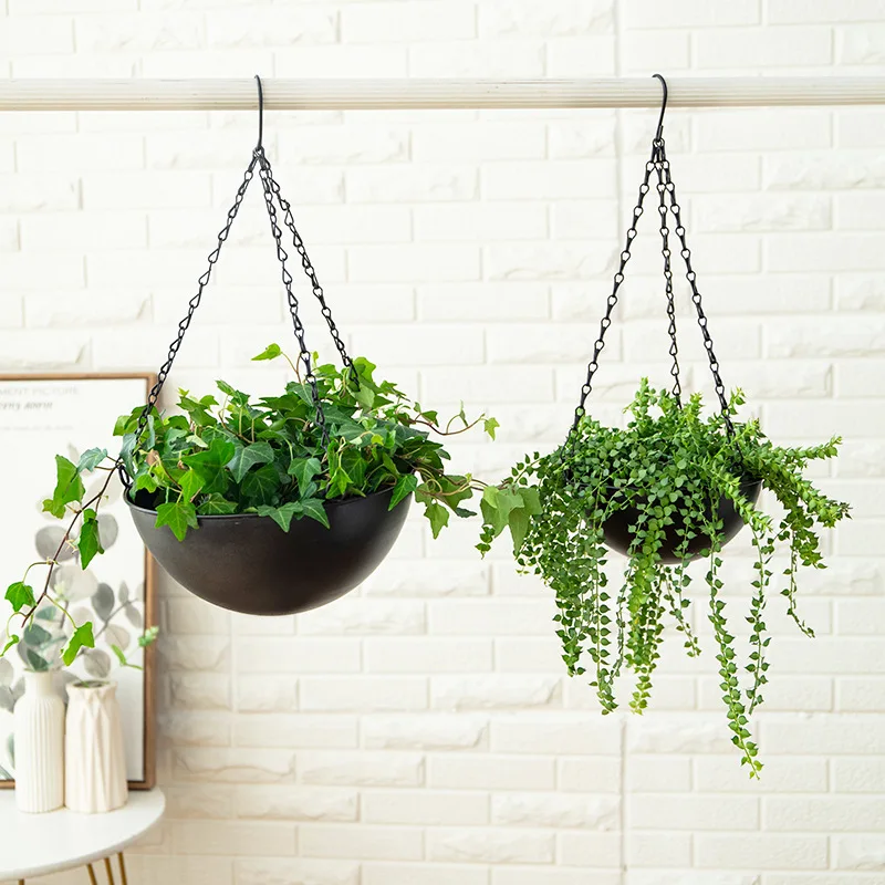 Wrought Iron Hanging Planter E – Spider Plant Hanging recenzja i cena