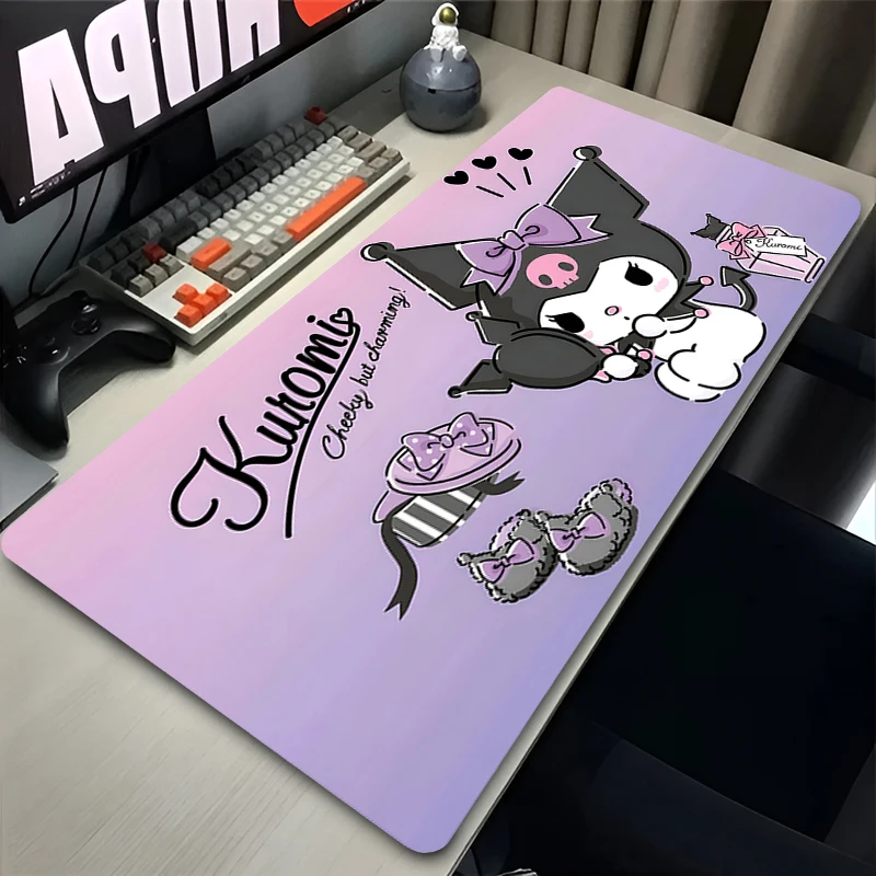 Office Computer Desk Mat Kurom – Tradescantia Purple recenzja i cena