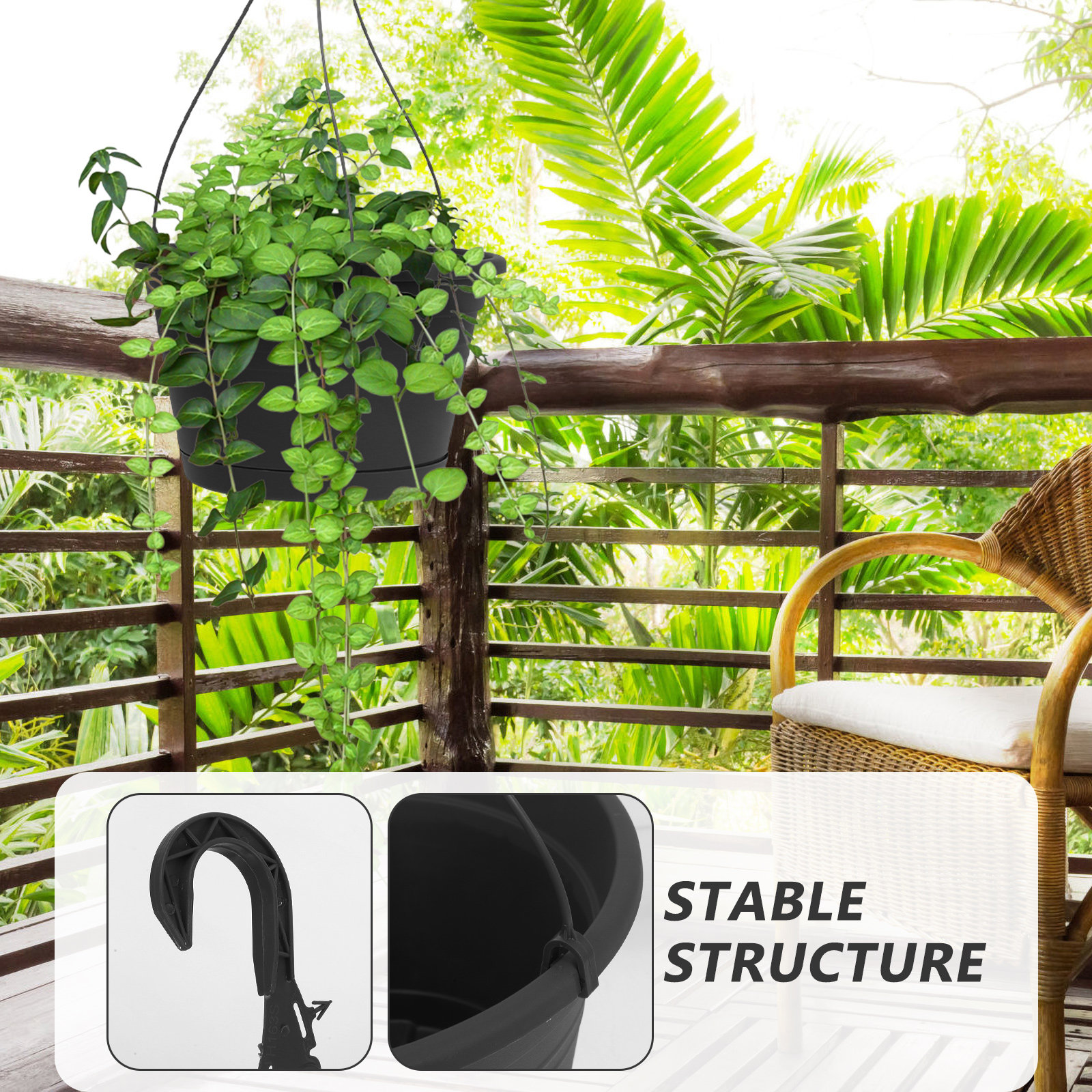 1Pcs Hanging Flowerpot Plastic – Spider Plant Hanging recenzja i cena