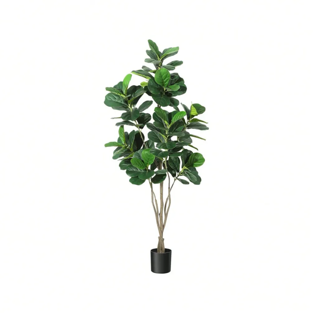 6FT Tall Artificial Fiddle Lea – Ficus Lyrata Tree recenzja i cena