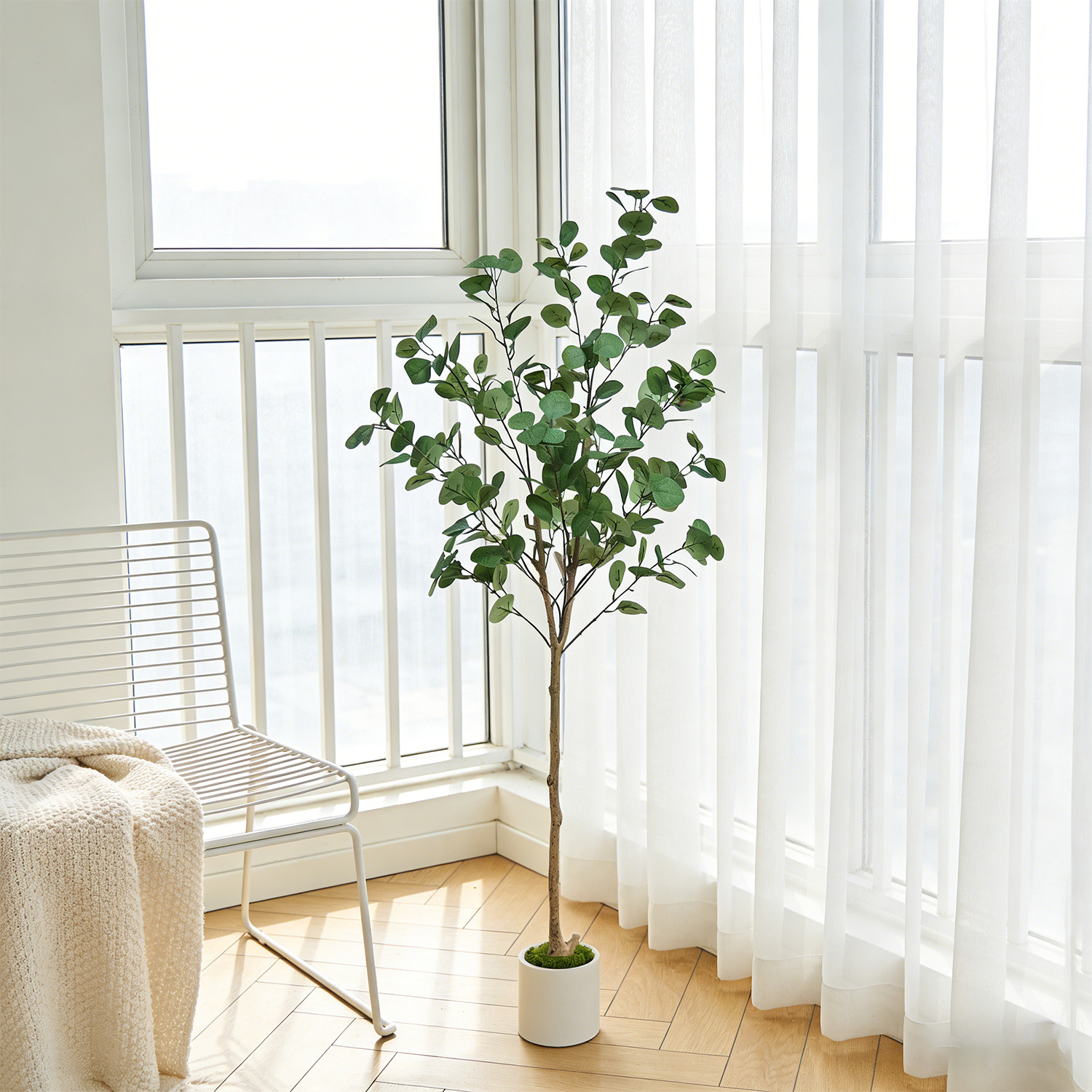 120-155Cm/5.1Ft Artificial Euc – Dracaena Marginata recenzja i cena