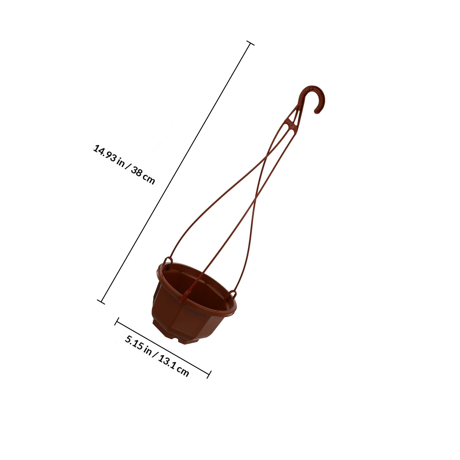6Sets Hanging Flowerpot Lightw – Spider Plant Hanging recenzja i cena