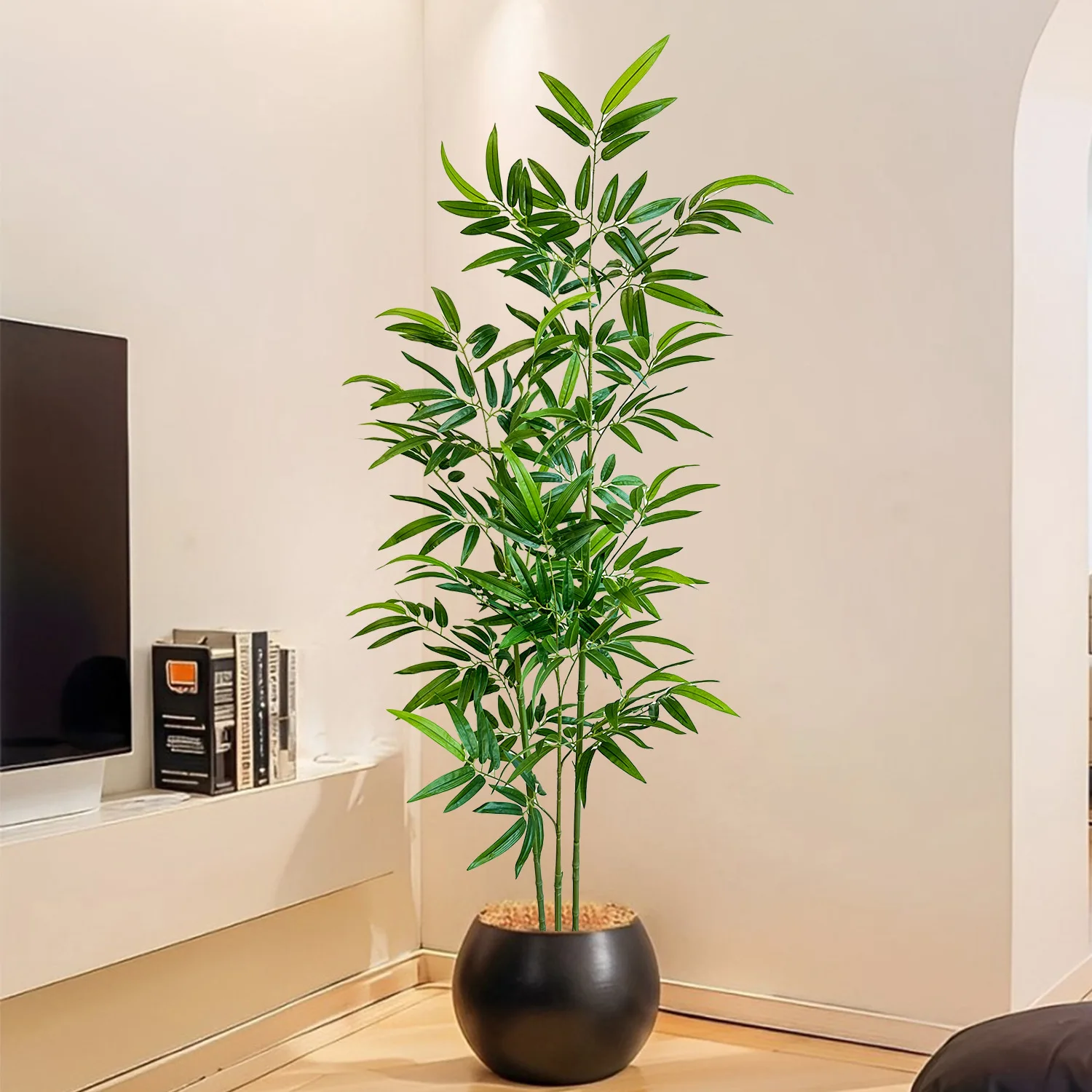 Artificial Green Bamboo Fadele – Dracaena Marginata recenzja i cena