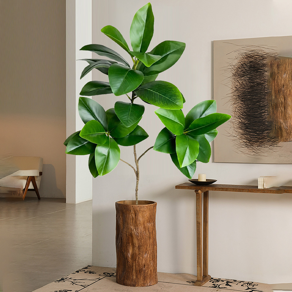 74-140cm Artificial Rubber Tre – Ficus Lyrata Tree recenzja i cena
