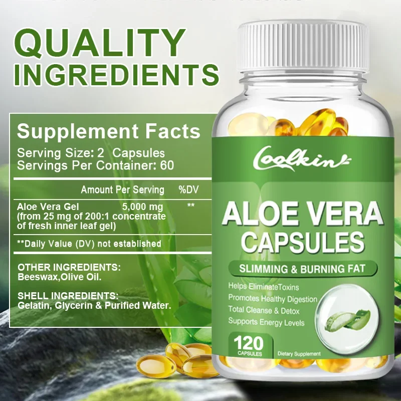 Aloe Vera Extract Capsules - R – Aloe Vera Pot recenzja i cena