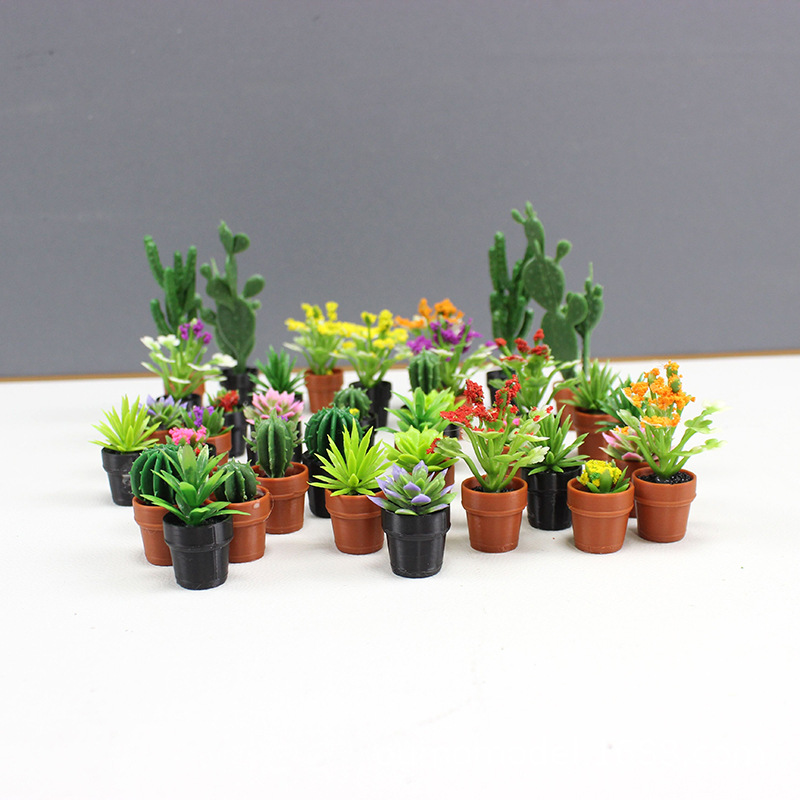 Mini Simulated Plants Cactus S – Echeveria Succulent recenzja i cena