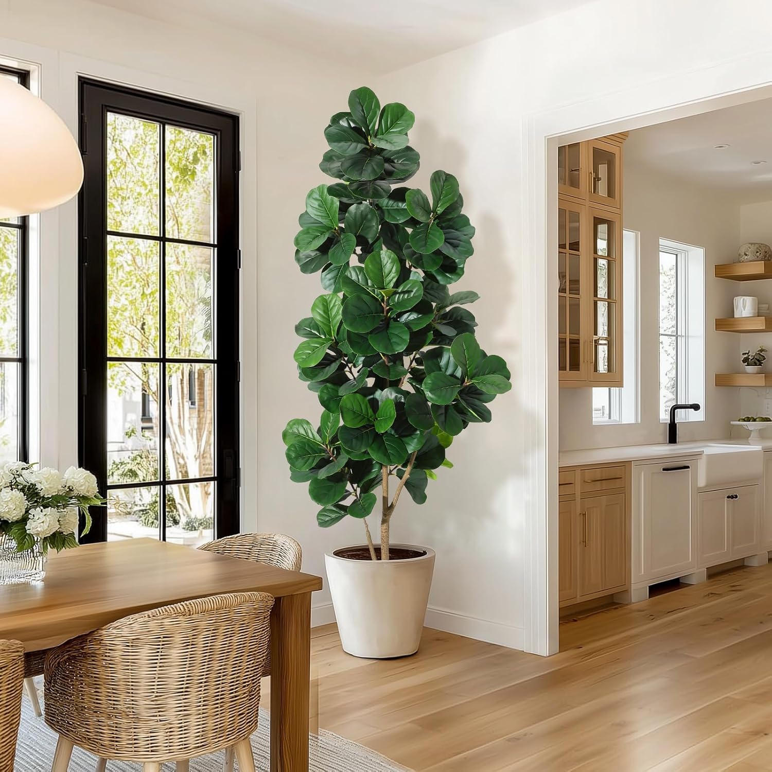 4FT/5FT/6FT/7FT Fiddle Leaf Fi – Ficus Lyrata Tree recenzja i cena