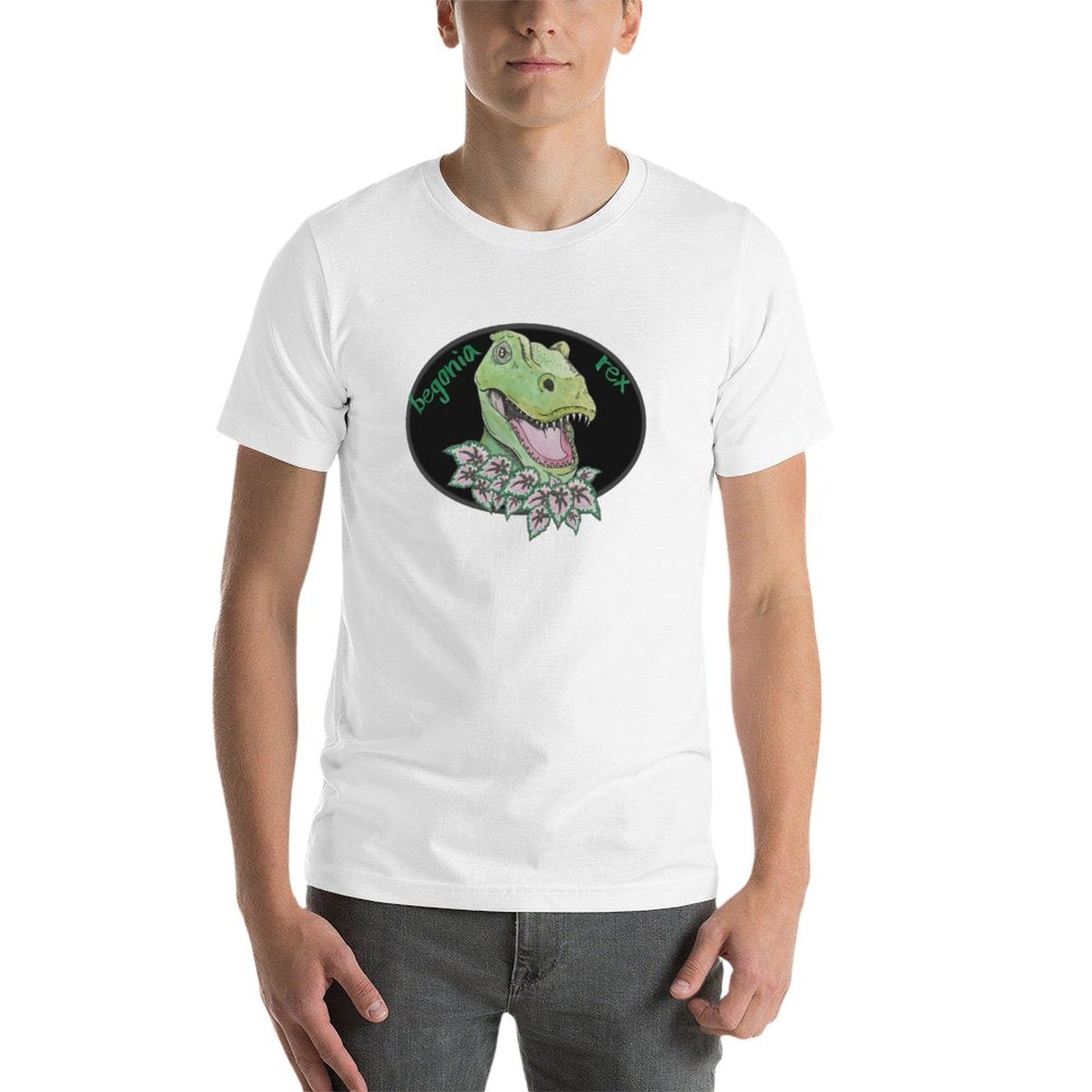 T rex begonia T-Shirt cotton t – Begonia Rex recenzja i cena