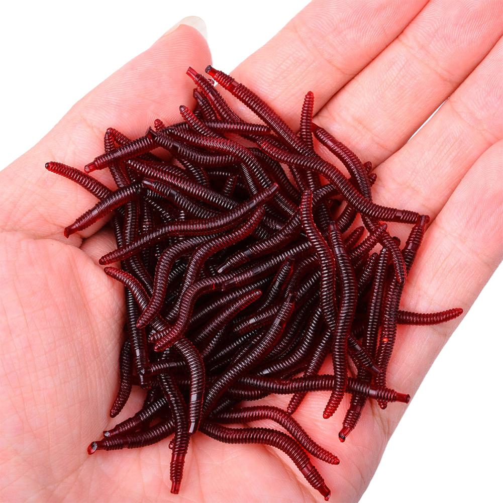 50/100PCS Soft Lure Bass Bream – Aglaonema Red recenzja i cena