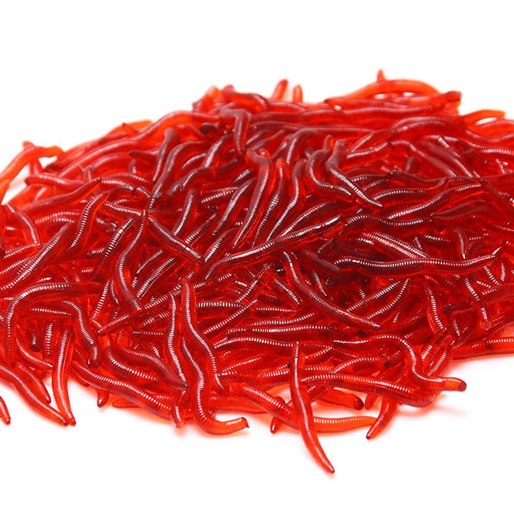 50/100PCS Soft Lure Bass Bream – Aglaonema Red recenzja i cena